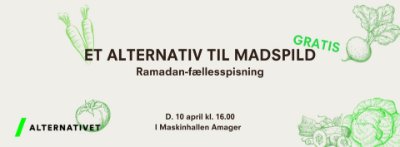 Et Alternativ til Madspild – Ramadan-Fællesspisning
